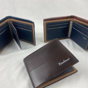 Dark Coffee Brown Fuerdanni Brand Designer Porte-Carte Homme Portefeuille - Dark Coffee Brown Fuerdanni Brand Designer Porte-Carte Homme Portefeuille -
